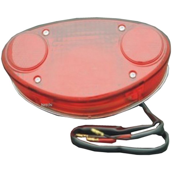 テールレンズASSY ベースダンパー付き H1、H2、KH 赤