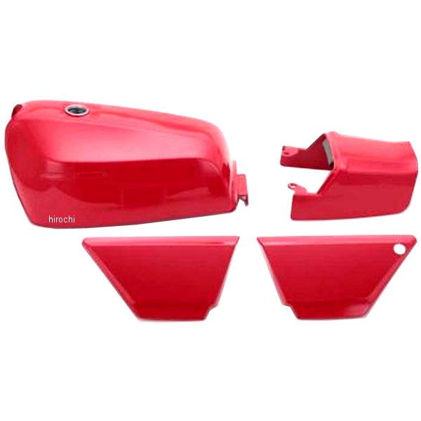 外装セット FXタイプ ゼファー400 E1レッド タックロール