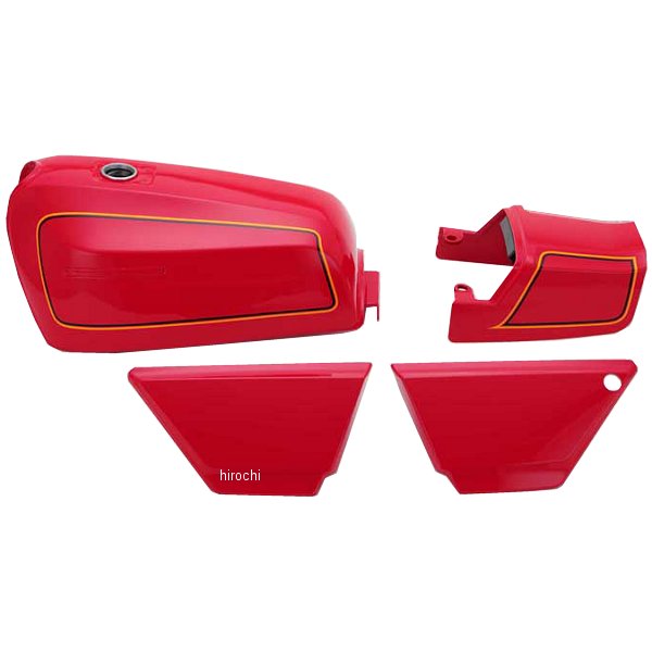 外装セット FXタイプ ゼファー400X E2レッド 後期シート