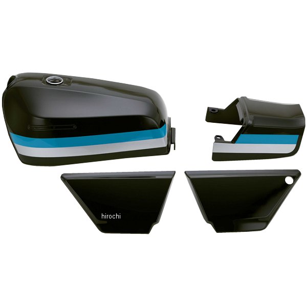 外装セット FXタイプ ゼファー400 E3エボニー タックロール