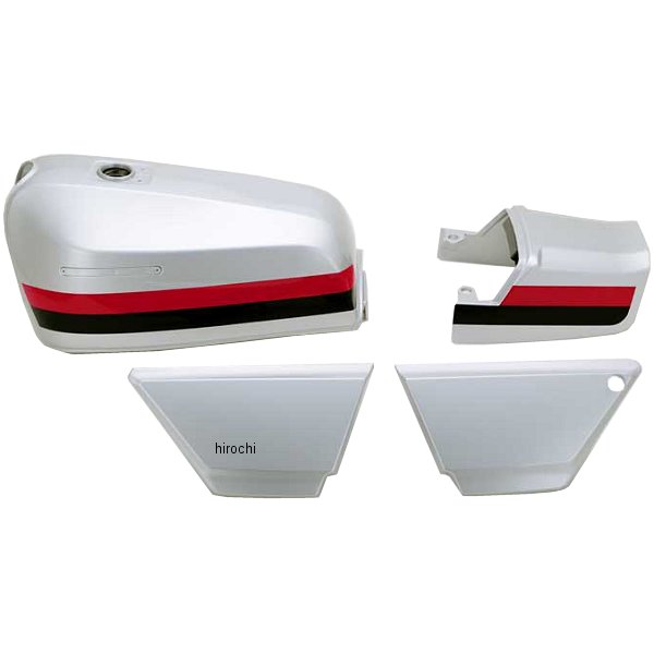 外装セット FXタイプ ゼファー400 E3シルバー タックロール