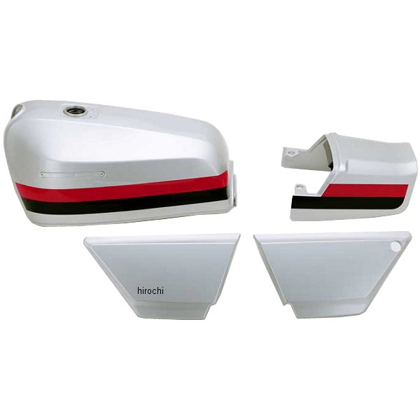 外装セット FXタイプ ゼファー400 E4シルバー 前期シート