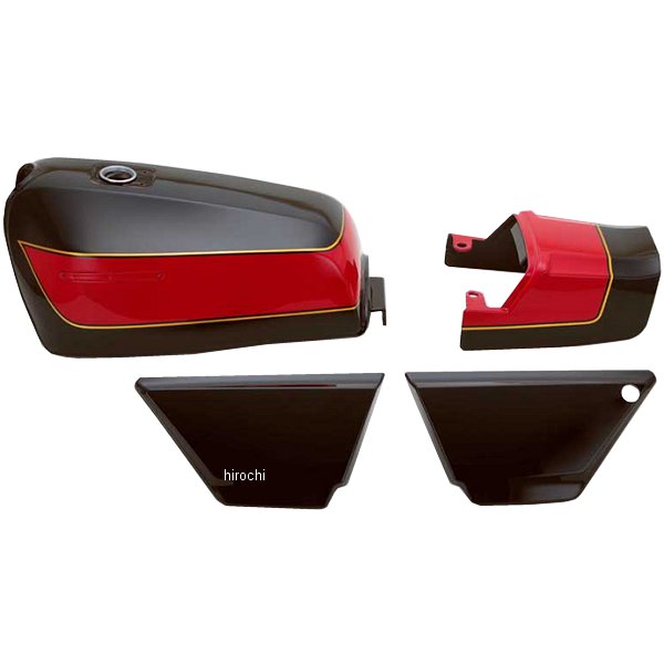 外装セット FXタイプ ゼファー400 E4エボニー 前期シート