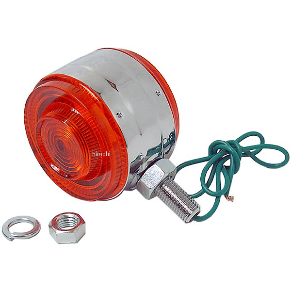 タイコ型ウインカー W650、W1_S、W1_SA オレンジ 1個入り