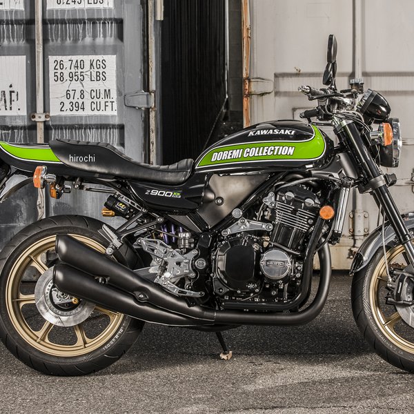 4本マフラー レーシング Z900RS 98db 黒