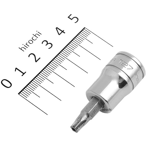 3/8インチ ソケット トルクス 耐タンパー T27
