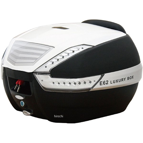 リアボックス 38L マウント/バックレスト付属 黒/白 クリアレンズ