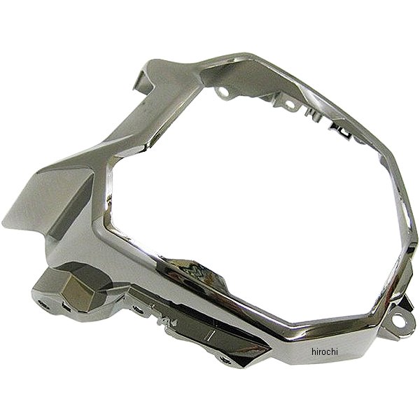 MADMAX ヘッドライトカバー ズーマーX ライトブラックメッキ