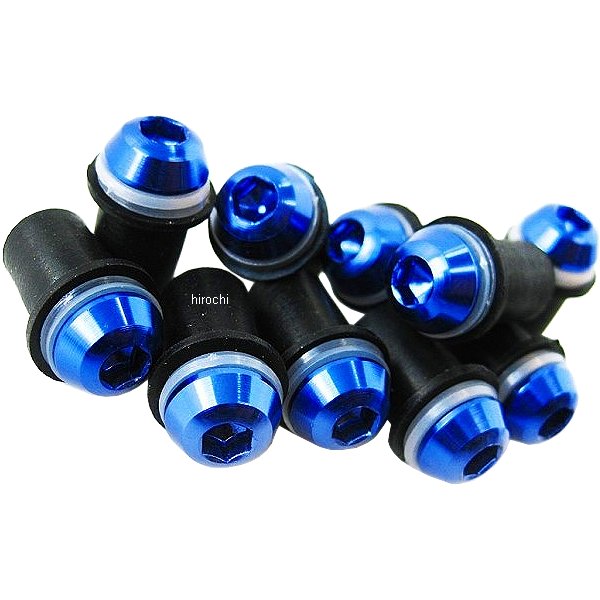 スクリーンボルトキット 青 10個入り