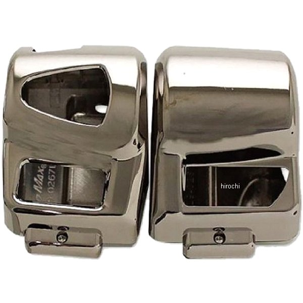 ハンドルスイッチカバー ズーマーX ライトブラックメッキ