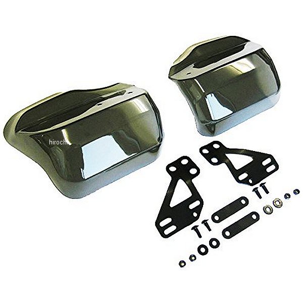 汎用 ナックルガード スモーク 左右セット