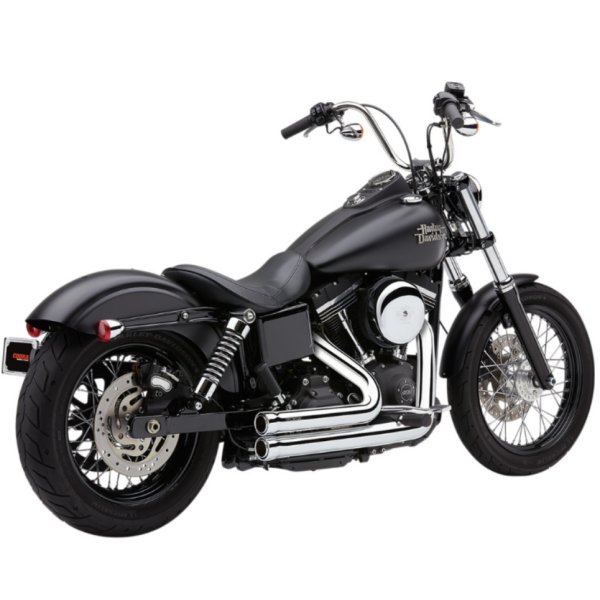 フルエキゾースト 909 06年-11年 ダイナ クローム