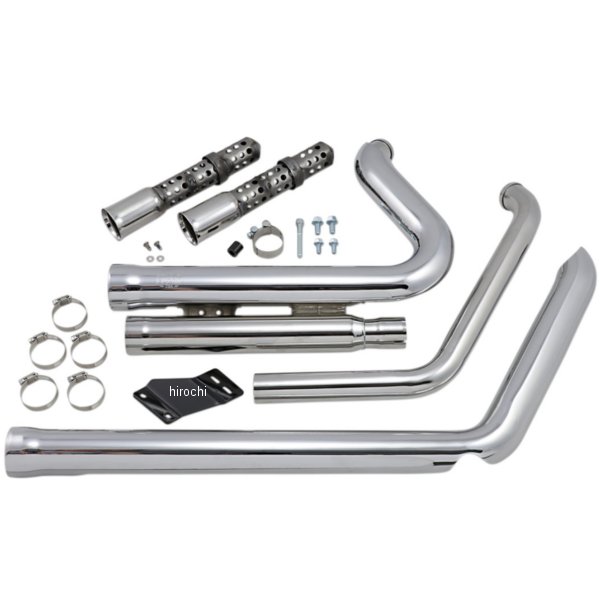 フルエキゾースト 909 12年-17年 ソフテイル クローム