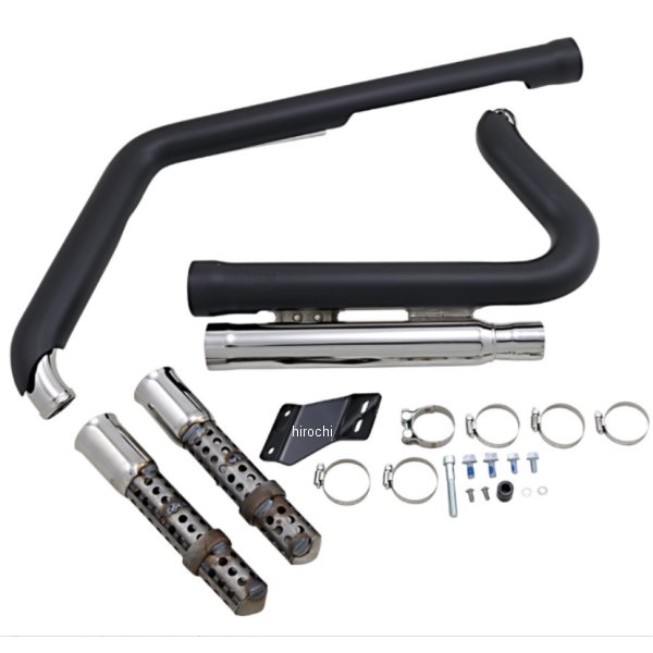 フルエキゾースト 909 12年-17年 ソフテイル 黒