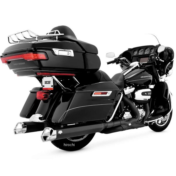 5.5インチ スリップオンマフラー モンスターV 17年以降 FLH 黒