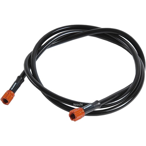 ユニバーサルブレーキホース ロードモデル用 ホース全長1435mm ゴールド/黒