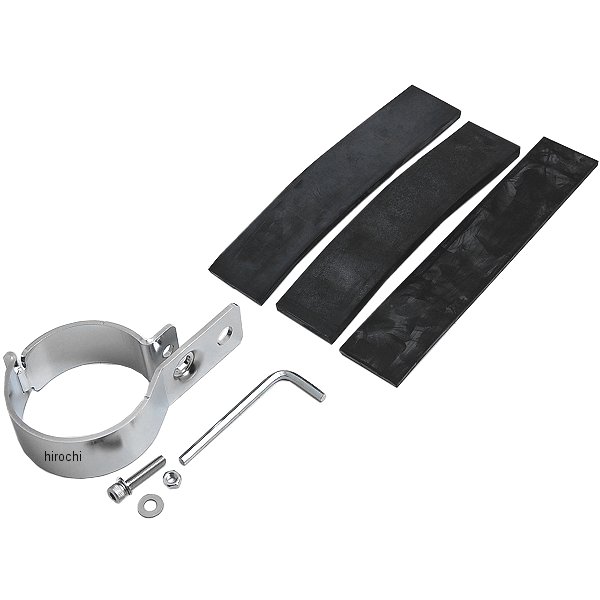 2輪用 アシストランプ オプション フロントフォークステー 大 50φ-60φ 1灯分 メッキ