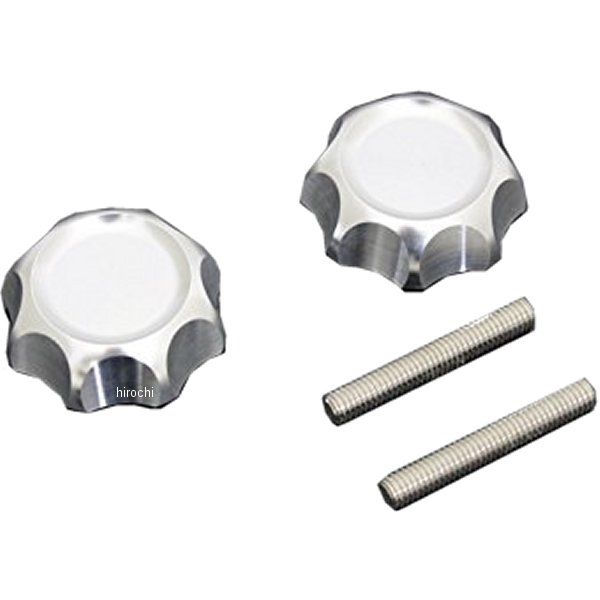 アルミハンドルノブ モンキー、ダックス シルバー