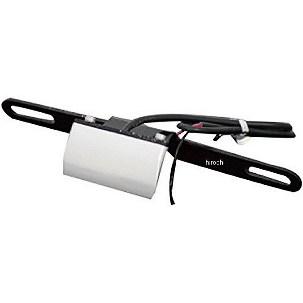 LEDライセンスランプ バイク用 白/シルバー