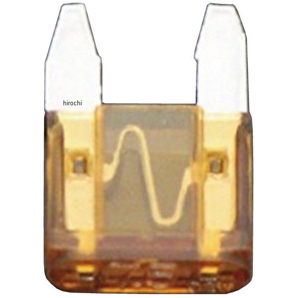 平型ミニ ATSヒューズ 7.5A 12V-24V兼用 ブラウン