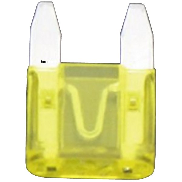 平型ミニ ATSヒューズ 20A 12V-24V兼用 黄