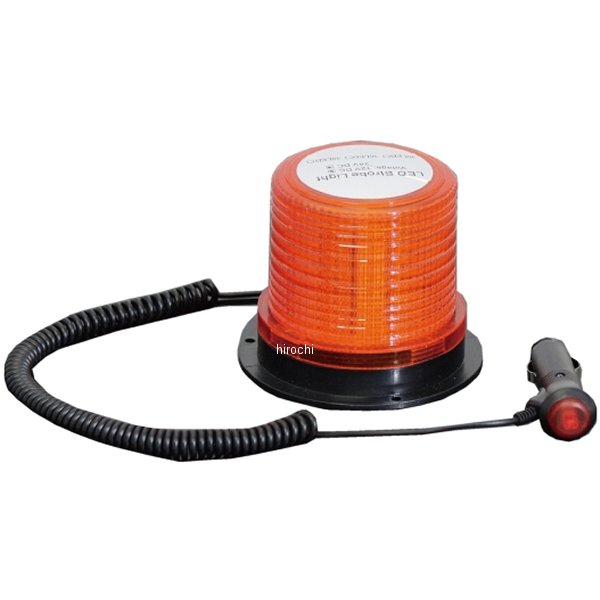 SMDチップ LEDフラッシュライト/回転灯 12V-30V TYPE2 オレンジ