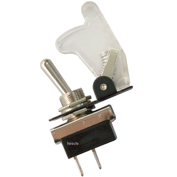 ミサイルスイッチ ON/OFF切替 12V/24V兼用 クリア