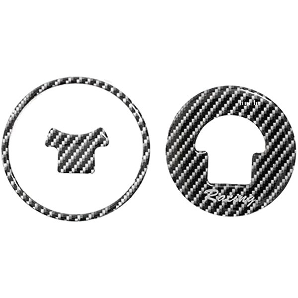 タンクキャップカバー グロム/MSX125 カーボンルック