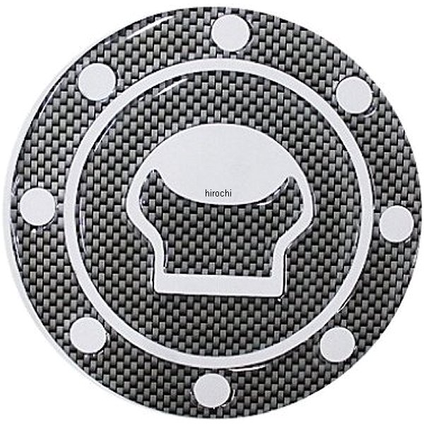 タンクキャップカバー スズキ車8穴 カーボンルック