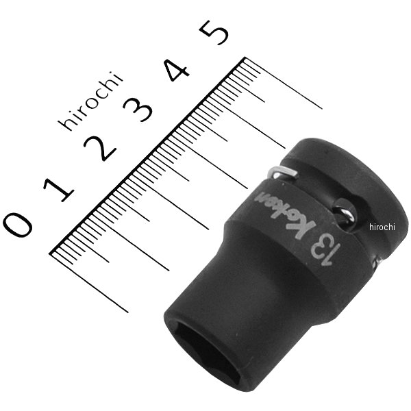 1/2インチsq 薄肉インパクトソケット 13mm