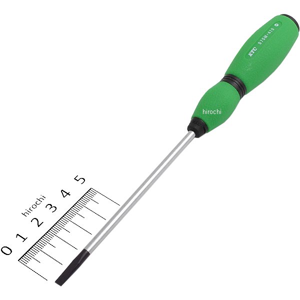 ソフト細軸ドライバ マイナス 4mm幅 軸長100mm