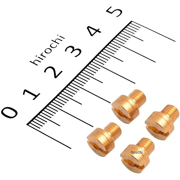 HSR キャブレター用メインジェット (4個入り) #75