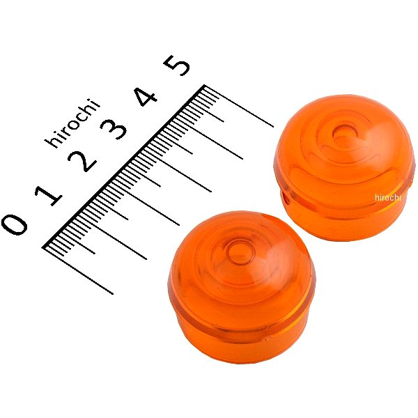 ウインカーレンズ 219-1042/219-1043用 アンバー 2個入り