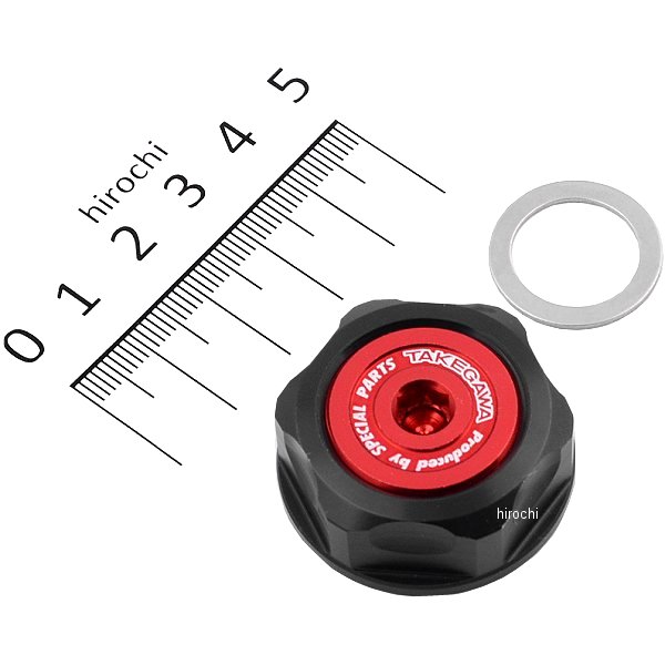 ステムナット 黒ナット 赤キャップ GROM、Z125、ZOOMER-X、CBR250R