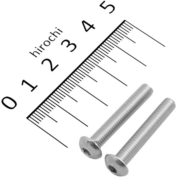 ステンレスボタンキャップボルト M5X30 2個入り