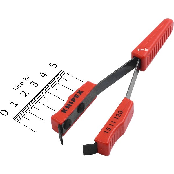 コーティングワイヤー用皮むきピンセット