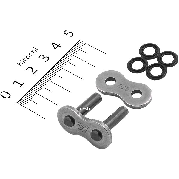 チェーン 530ZVM-X シリーズ カシメジョイント スチール