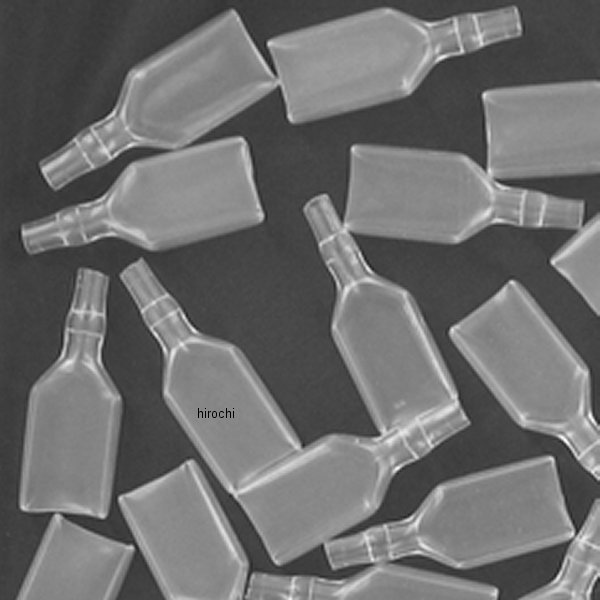 #5 プラグカバー メス型ターミナル用 デュアル 50個入り クリア