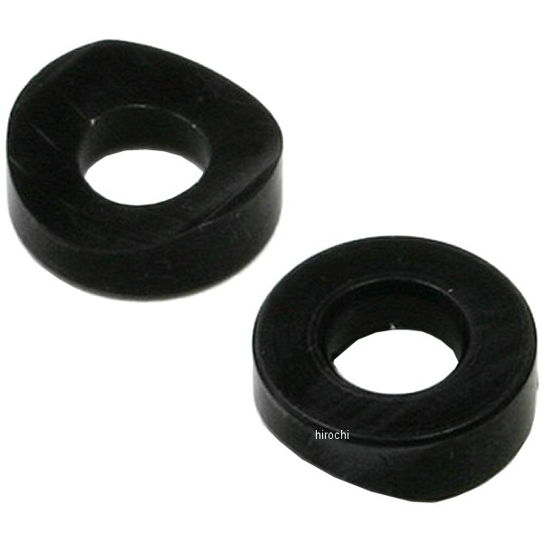アルミリムロックスペーサー 黒 2個入り