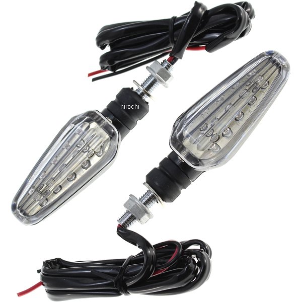 モトレッド LEDフラッシャー #602 クリア 2PK