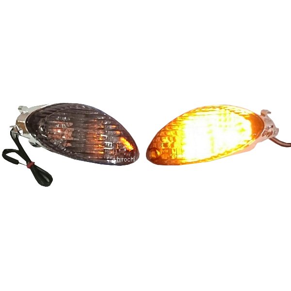 ウインカーレンズ リア 08年以降 ハヤブサ GSX1300R スモーク