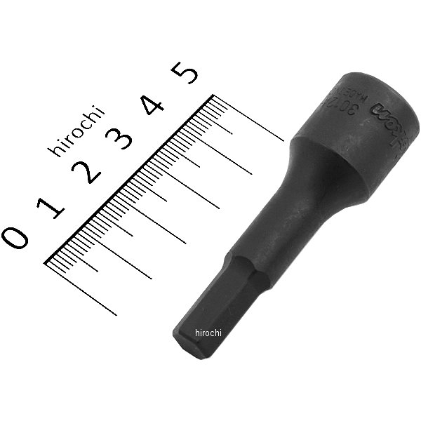3/8インチsq ヘックスビットソケット 全長62mm 5/16インチ