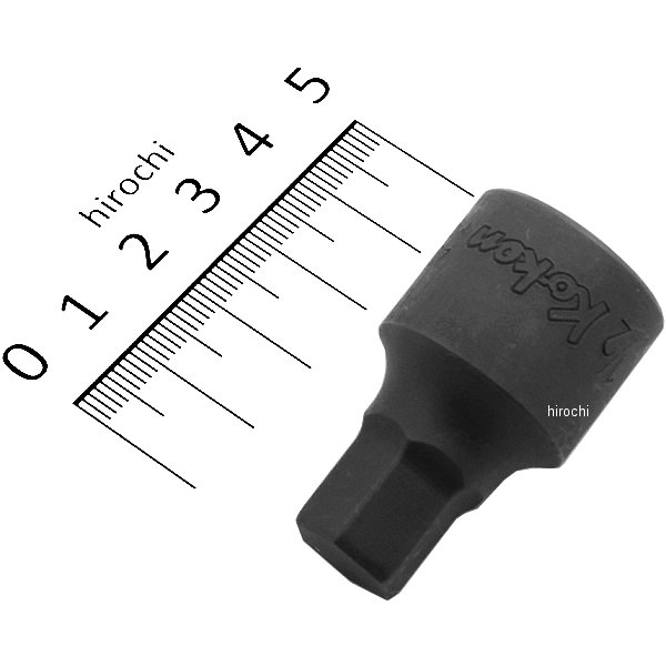 1/2インチsq ヘックスビットソケット 全長43mm 1/2インチ