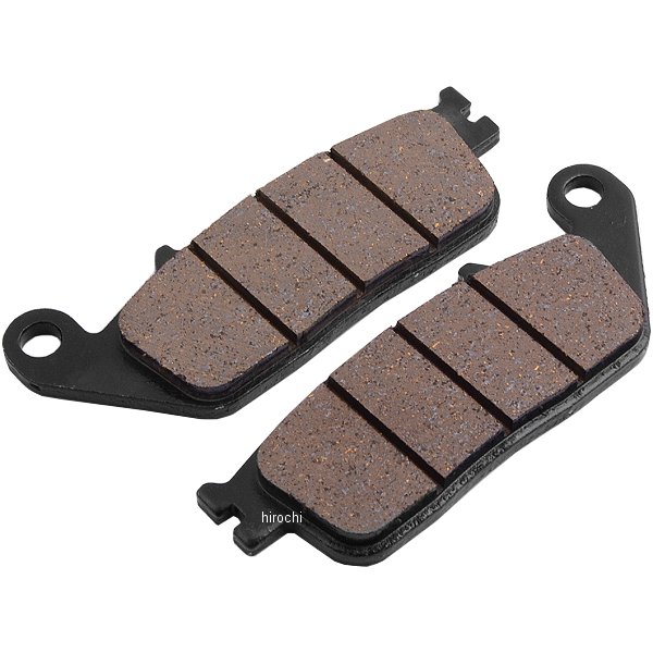 ブレーキパッド レジン 88年以降 ホンダ、ヤマハ、スズキ オーガニック フロント/リア