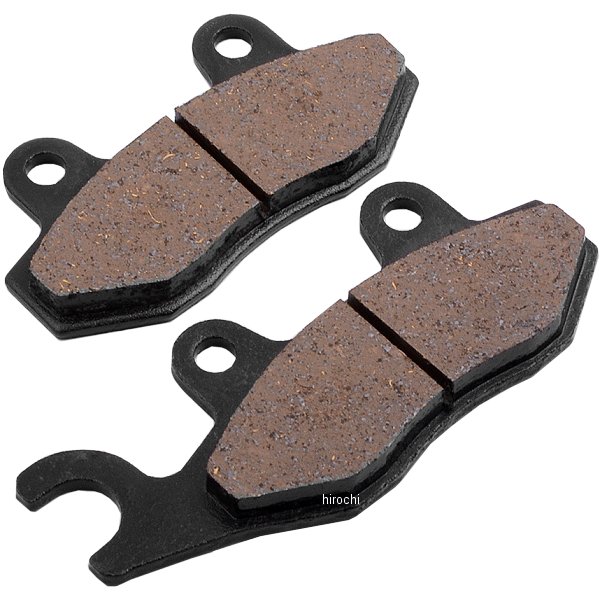 ブレーキパッド レジン 89年以降 トライアンフ ボンネビル T100、デイトナ1200 フロント/リア