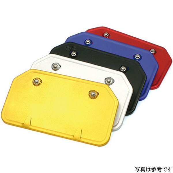 アルミナンバープレートホルダー タイプ2S 50-125cc汎用 シルバー サンドブラスト