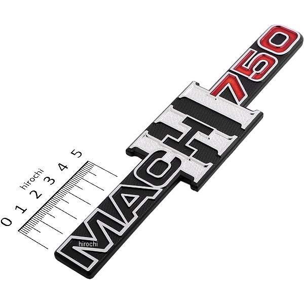 サイドカバーエンブレム 750SS マッハIV H2