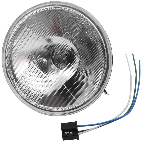 BRIGHTEC ヘッドライト コンペックスタイプ H4 180φ 汎用 クリア