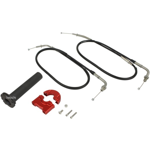 ポッシ POSHュ コンパクトハイスロットルキット カワサキ 赤