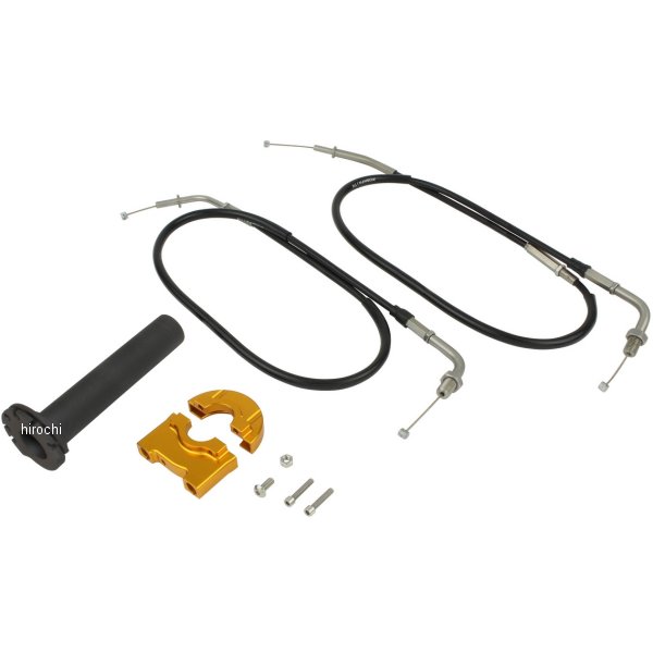 ポッシ POSHュ コンパクトハイスロットルキット カワサキ ゴールド